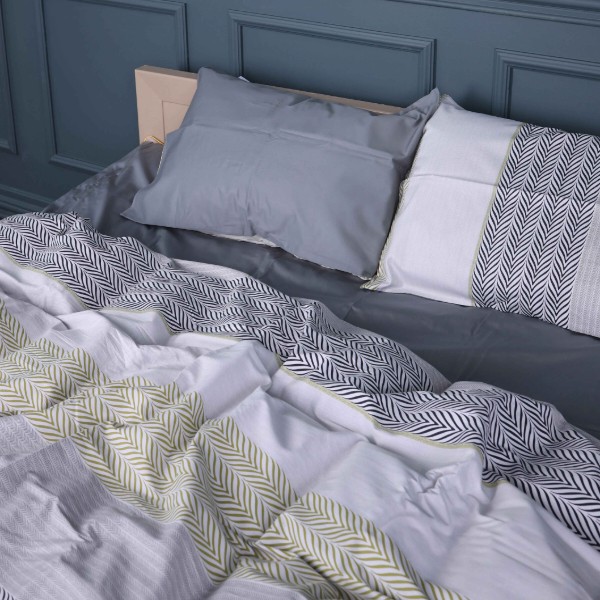 Фото - Комплект постільної білизни MirSon 22-1415 Geometric comfort 220х240 (2200011123882)